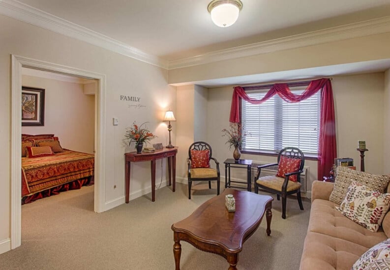 Spacious Living Room Area inside Assisted Living Homes Spacious Living Room Area inside Assisted Living Homes